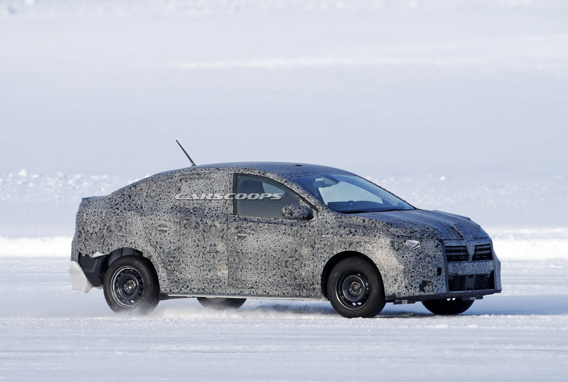 All-New 2021 Dacia Logan Makes Spy Debut With Fresh Looks, Modern Platform