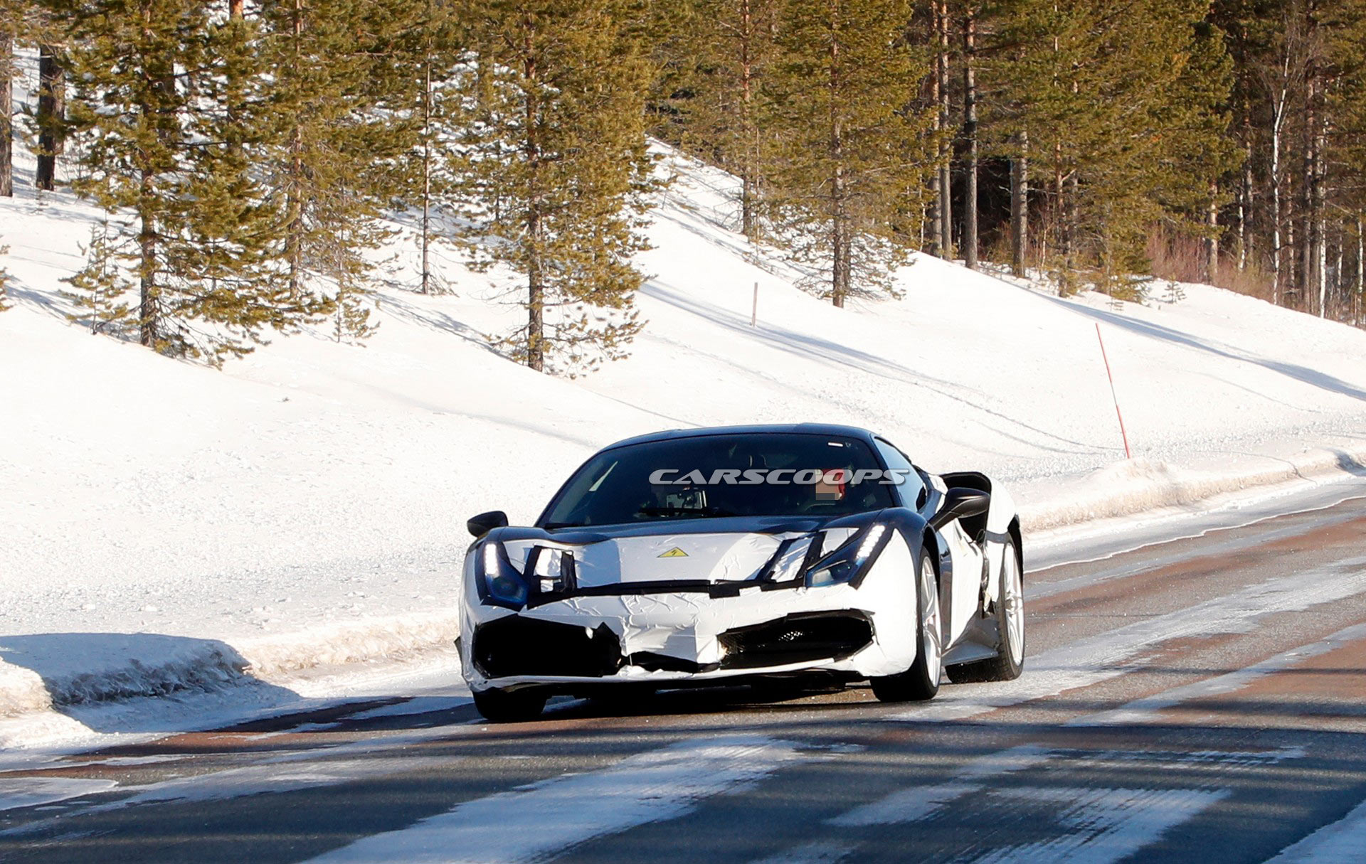 Hybrid Ferrari Mule Spied, But What Is It?