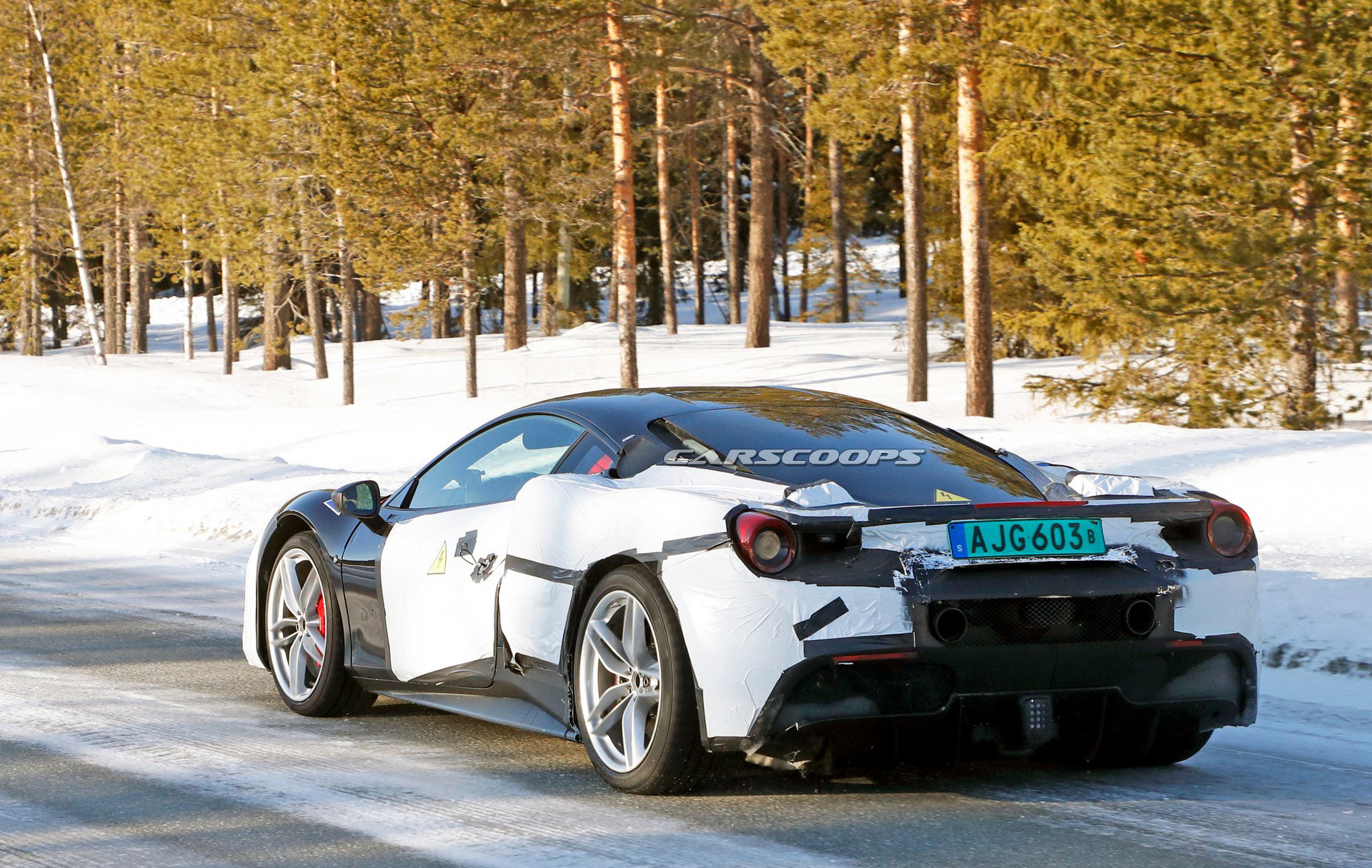 Hybrid Ferrari Mule Spied, But What Is It?