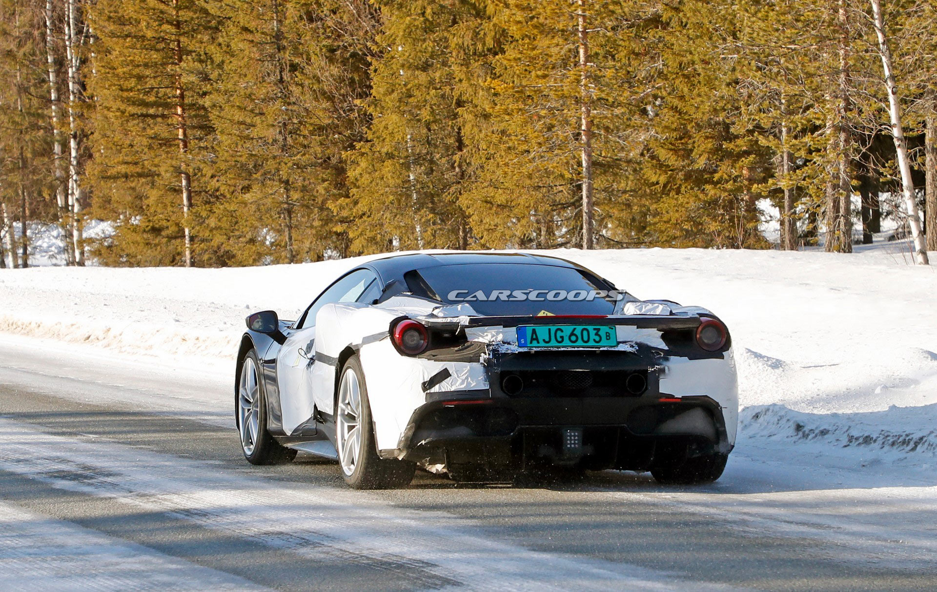 Hybrid Ferrari Mule Spied, But What Is It?