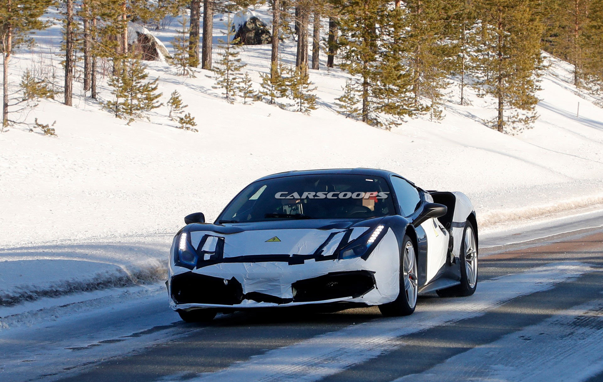 Hybrid Ferrari Mule Spied, But What Is It?