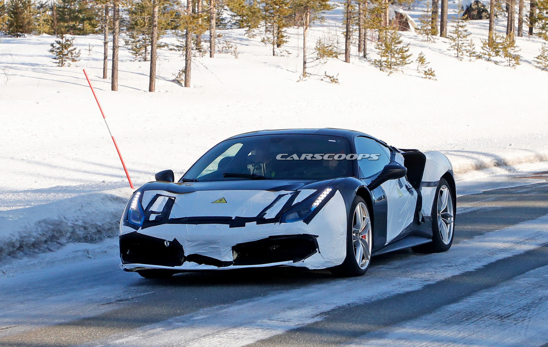 Hybrid Ferrari Mule Spied, But What Is It?