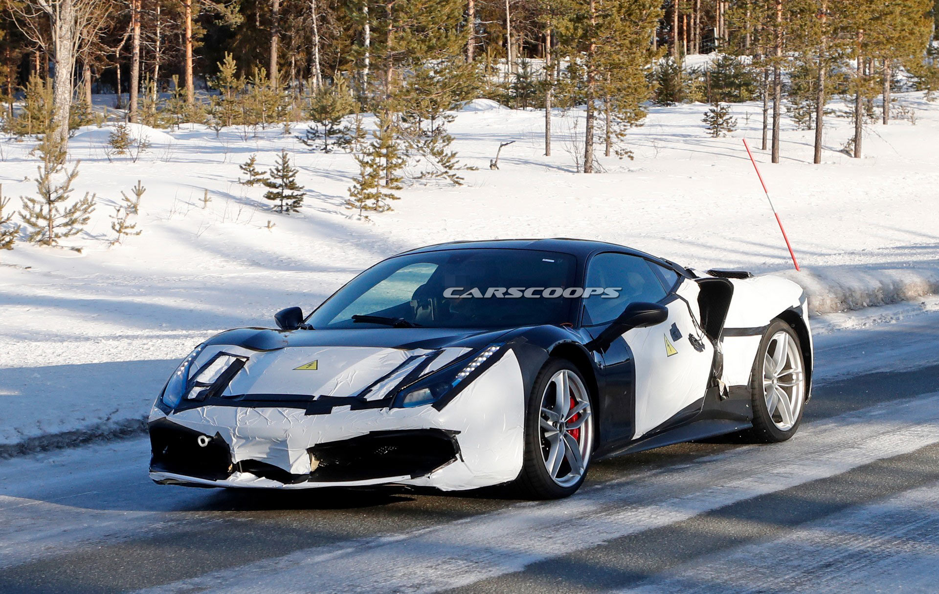 Hybrid Ferrari Mule Spied, But What Is It?