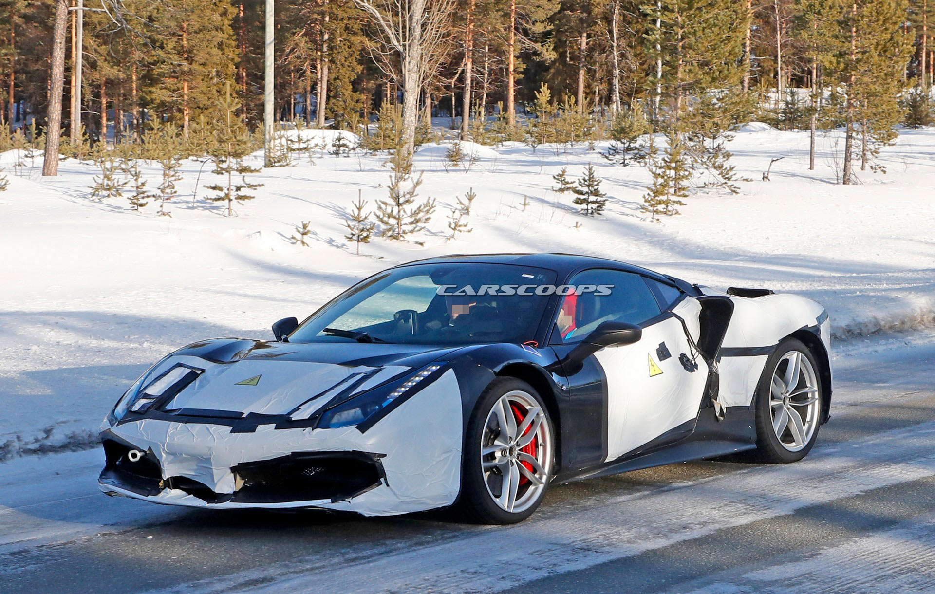 Hybrid Ferrari Mule Spied, But What Is It?