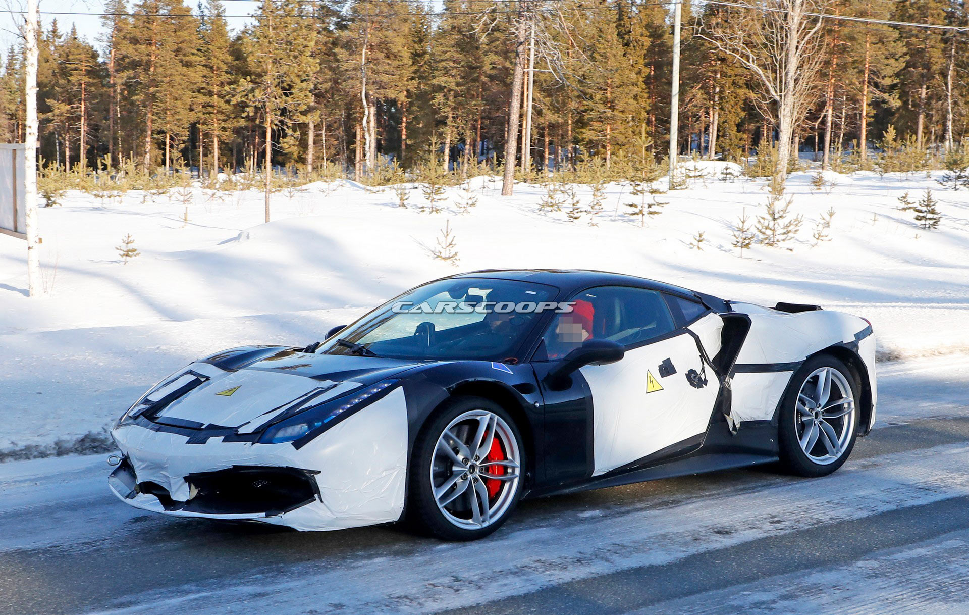 Hybrid Ferrari Mule Spied, But What Is It?