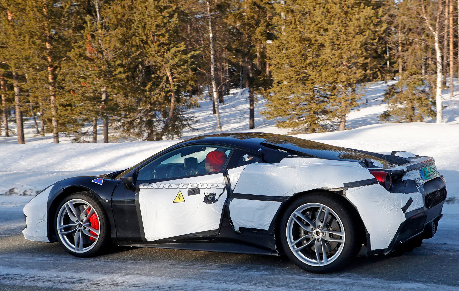 Hybrid Ferrari Mule Spied, But What Is It?