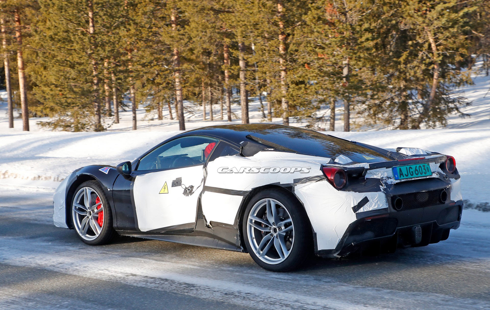 Hybrid Ferrari Mule Spied, But What Is It?