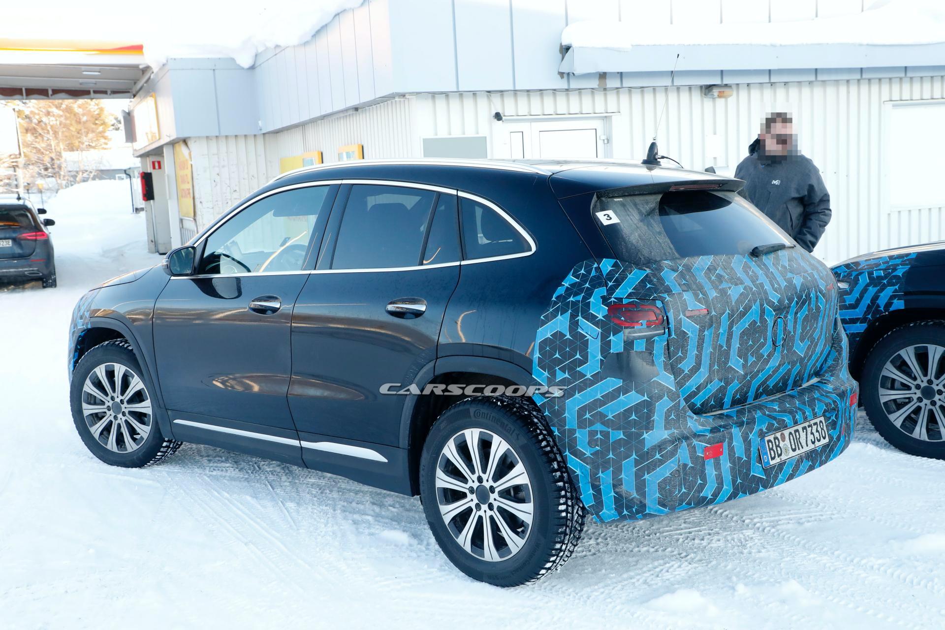 Electric Mercedes EQA And EQB Compact SUVs Show More Skin Than Ever