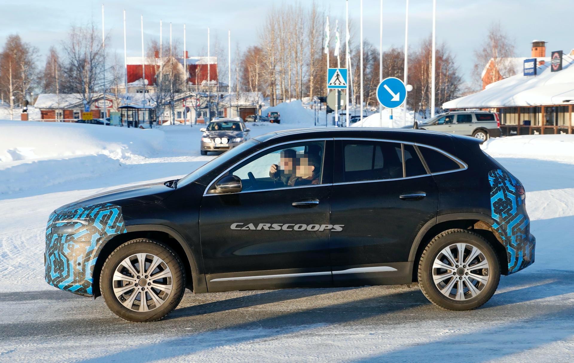 Electric Mercedes EQA And EQB Compact SUVs Show More Skin Than Ever