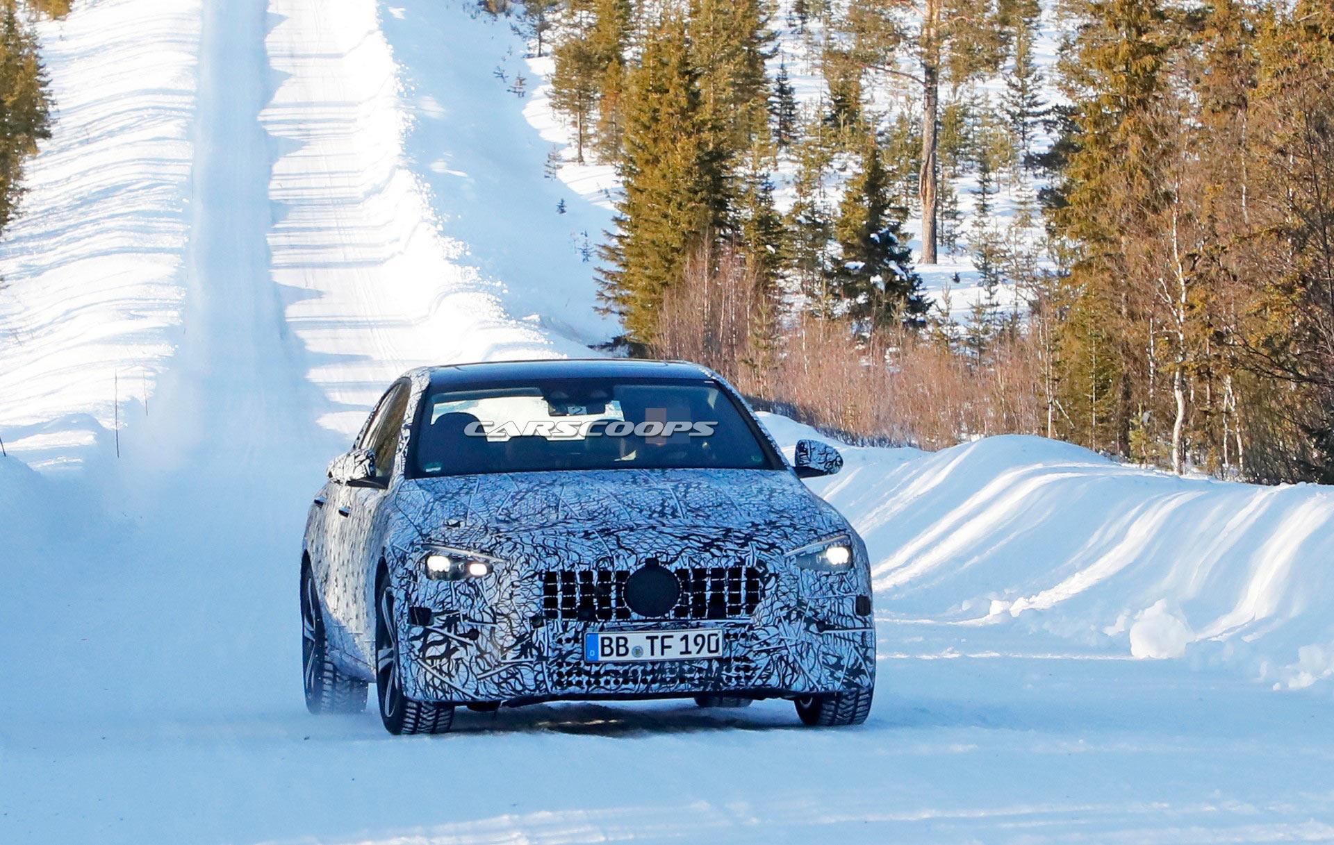 New Mercedes-AMG C-Class Sedan Spied, Could Feature A Hybridized Six-Cylinder Engine