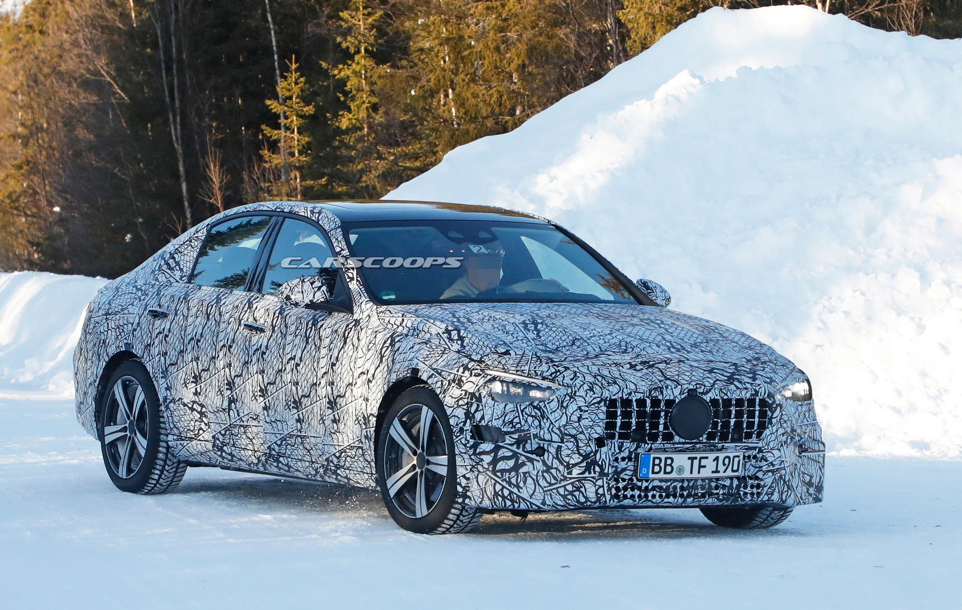 New Mercedes-AMG C-Class Sedan Spied, Could Feature A Hybridized Six-Cylinder Engine