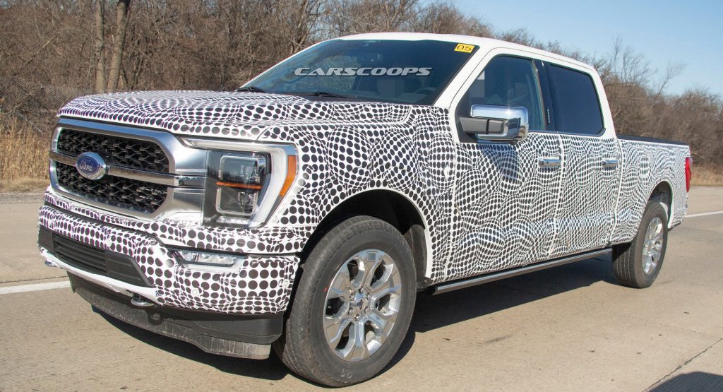  2021 Ford F-150 Shows Off New Front And Rear End Design