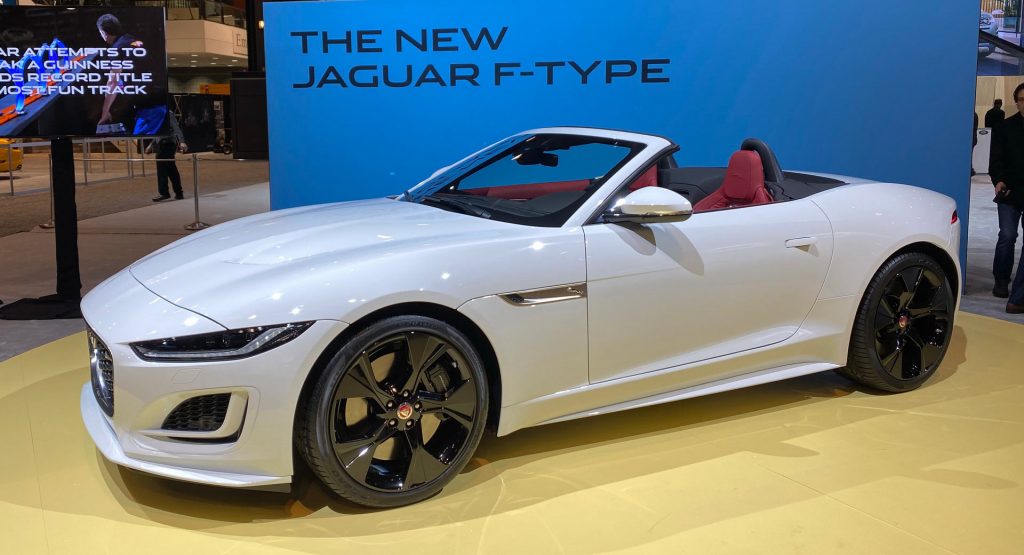 Facelifted 2021 Jaguar F-Type Pounces On Chicago With Its Top Down