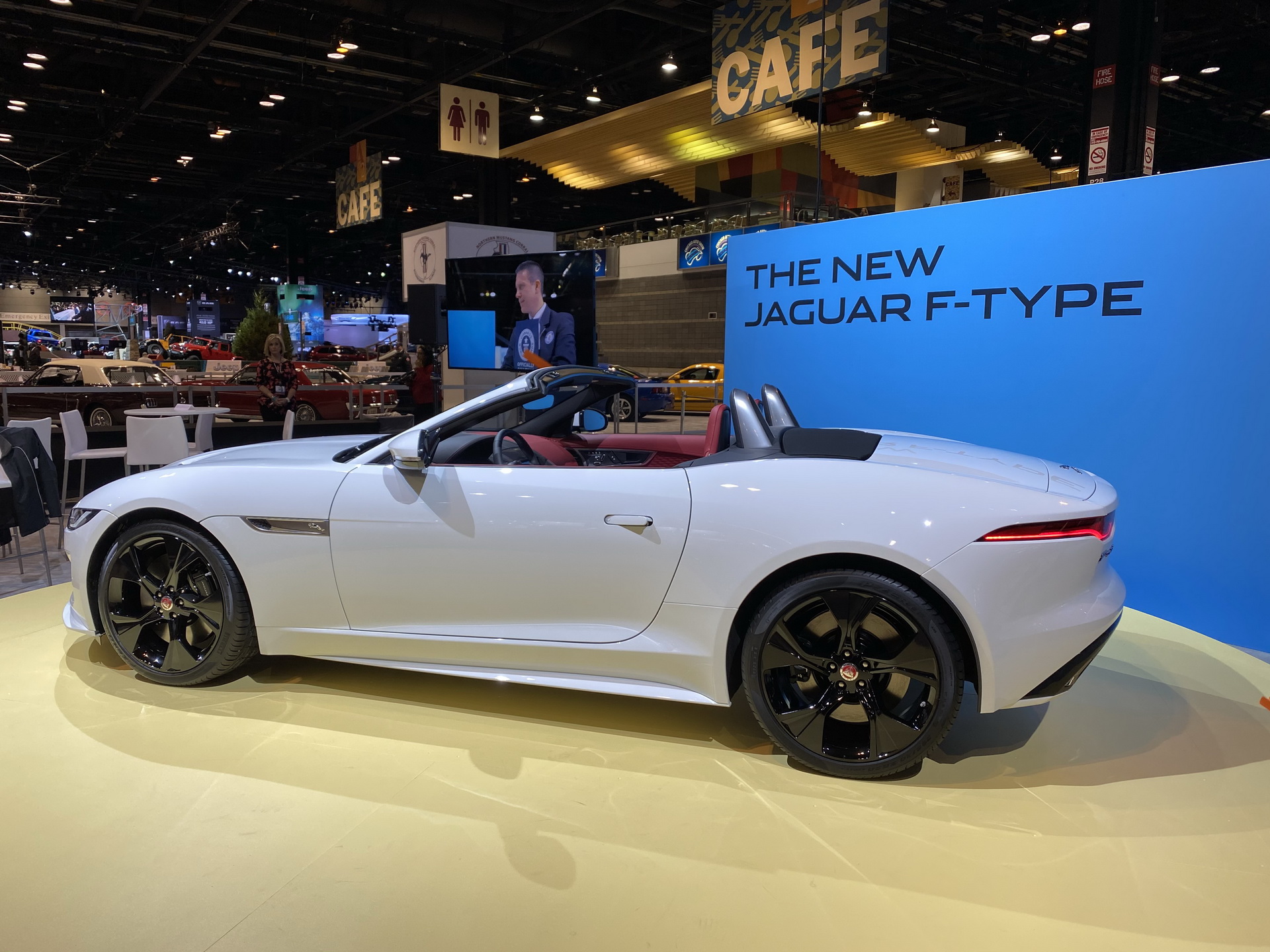 Facelifted 2021 Jaguar F-Type Pounces On Chicago With Its Top Down