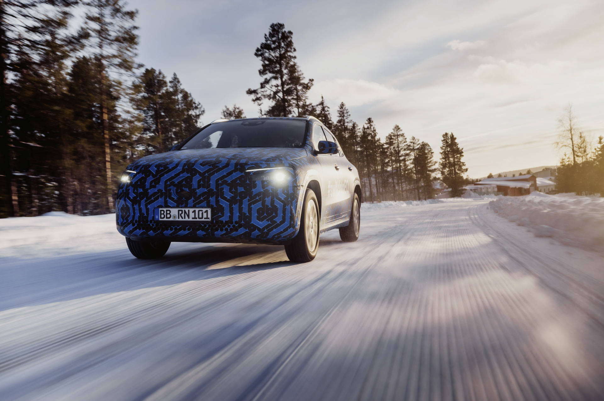 Mercedes-Benz EQA Electric SUV Teased In Official ‘Spy Shots’