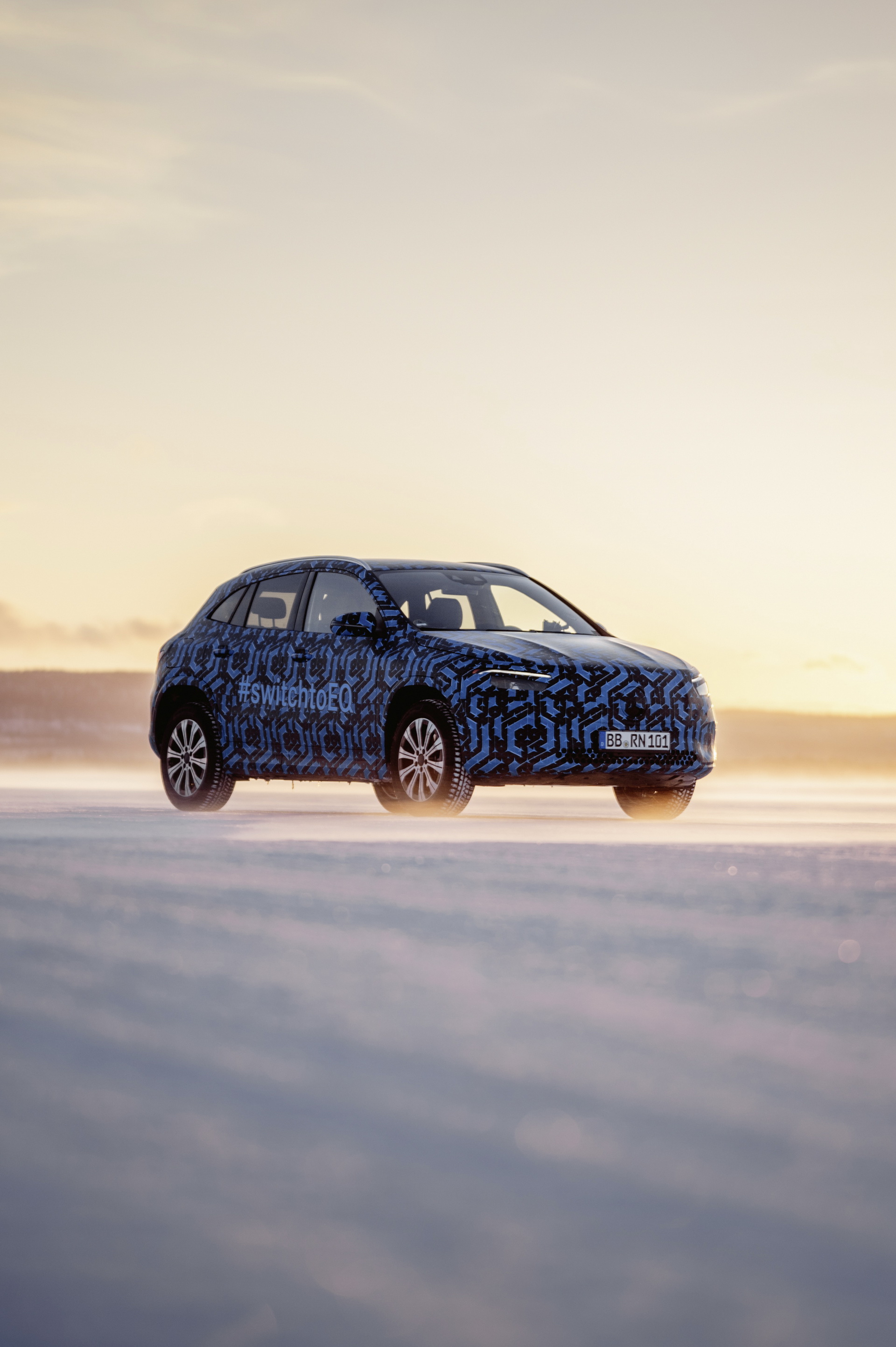 Mercedes-Benz EQA Electric SUV Teased In Official ‘Spy Shots’