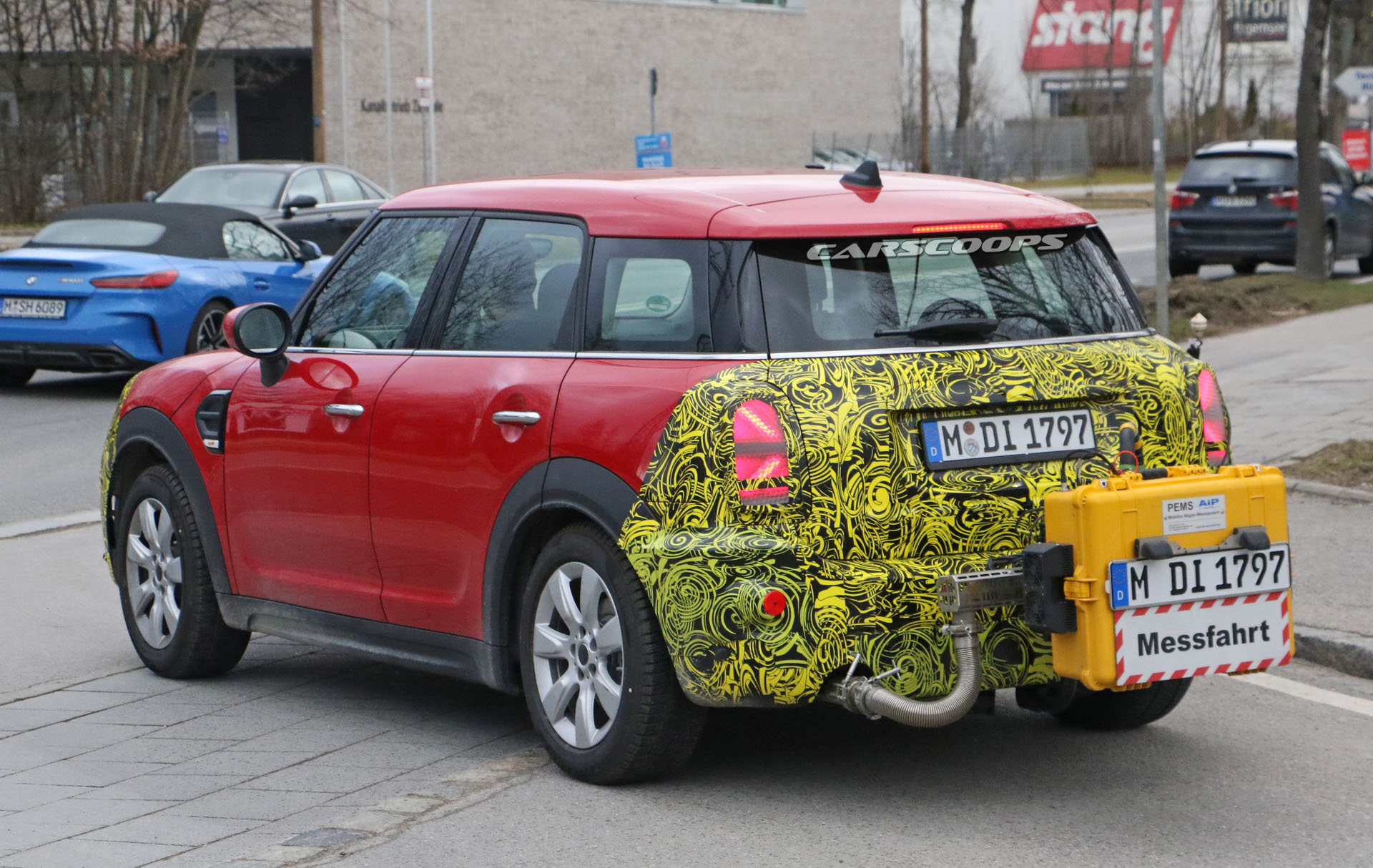 Facelifted 2021 MINI Countryman’s Interior Updates Spotted For The First Time