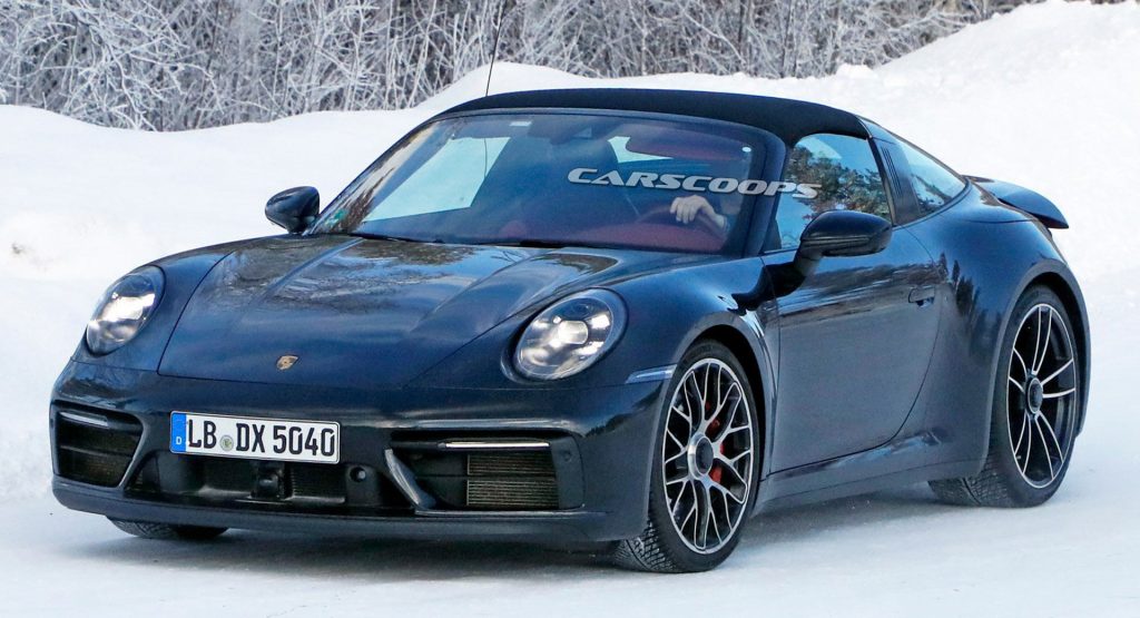  2021 Porsche 911 Targa GTS Spied Undisguised, Could Have Up To 473 HP