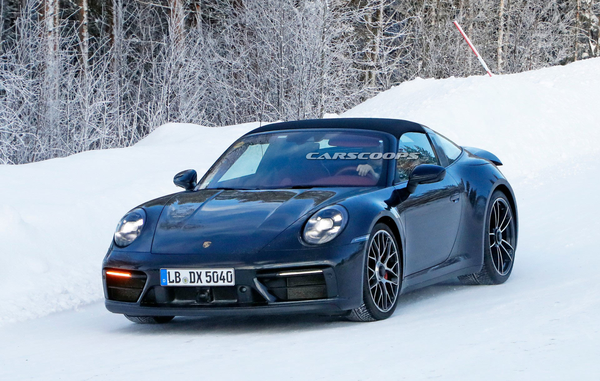 2021 Porsche 911 Targa GTS Spied Undisguised, Could Have Up To 473 HP