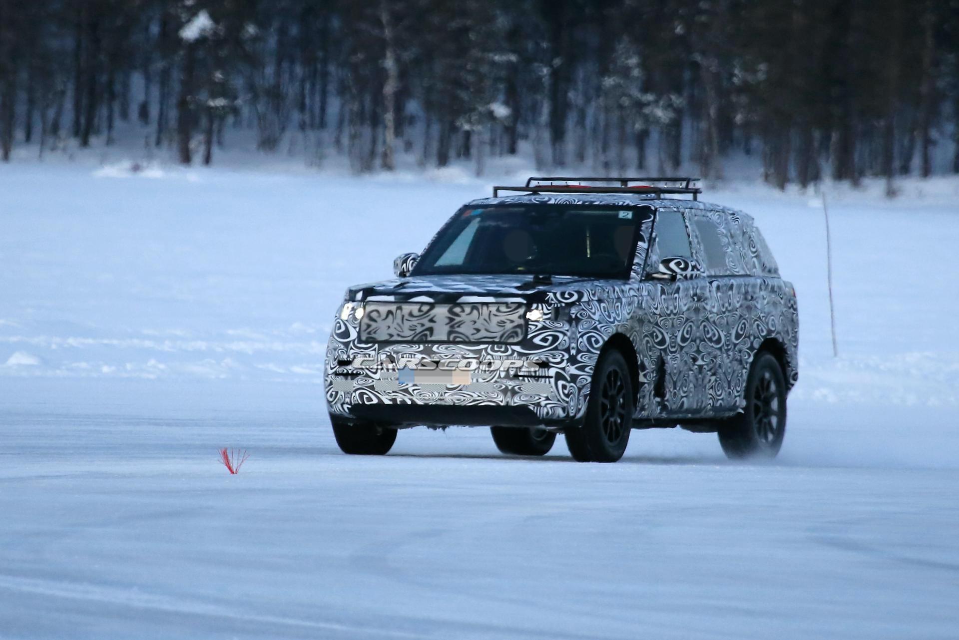 2022 Range Rover Makes Spy Debut In LWB Guise, Will Offer EV Variant