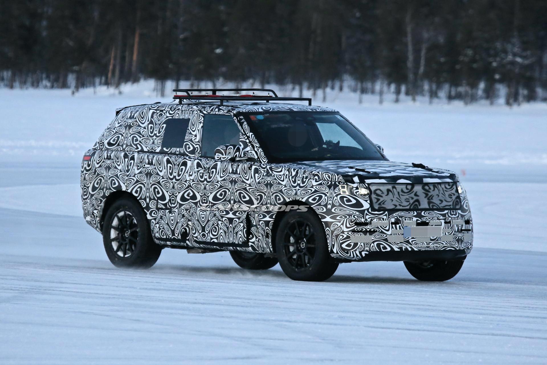 2022 Range Rover Makes Spy Debut In LWB Guise, Will Offer EV Variant