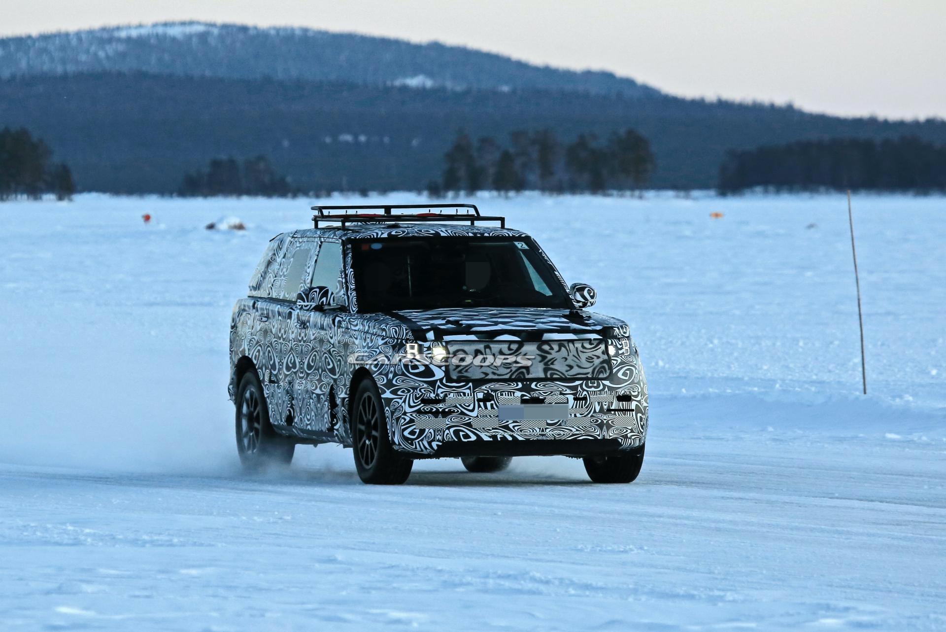 2022 Range Rover Makes Spy Debut In LWB Guise, Will Offer EV Variant