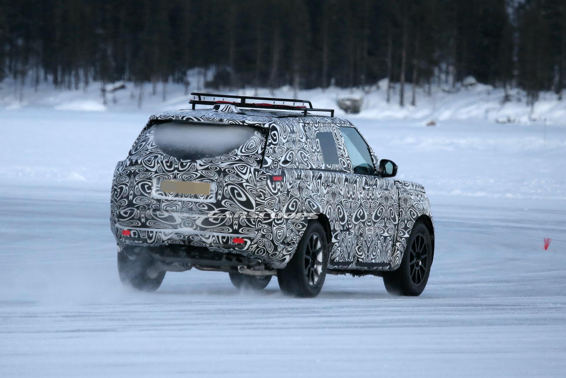 2022 Range Rover Makes Spy Debut In LWB Guise, Will Offer EV Variant
