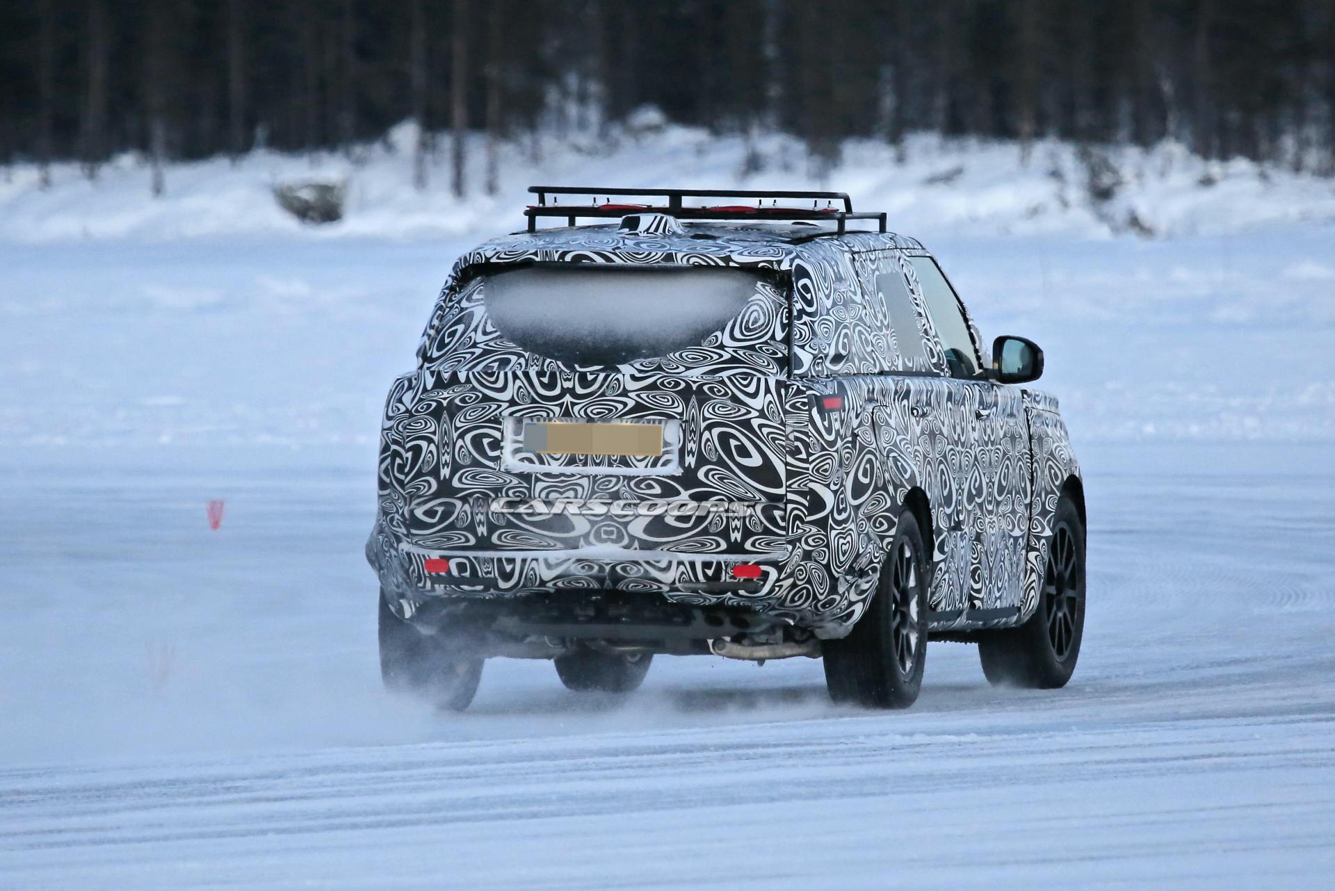 2022 Range Rover Makes Spy Debut In LWB Guise, Will Offer EV Variant