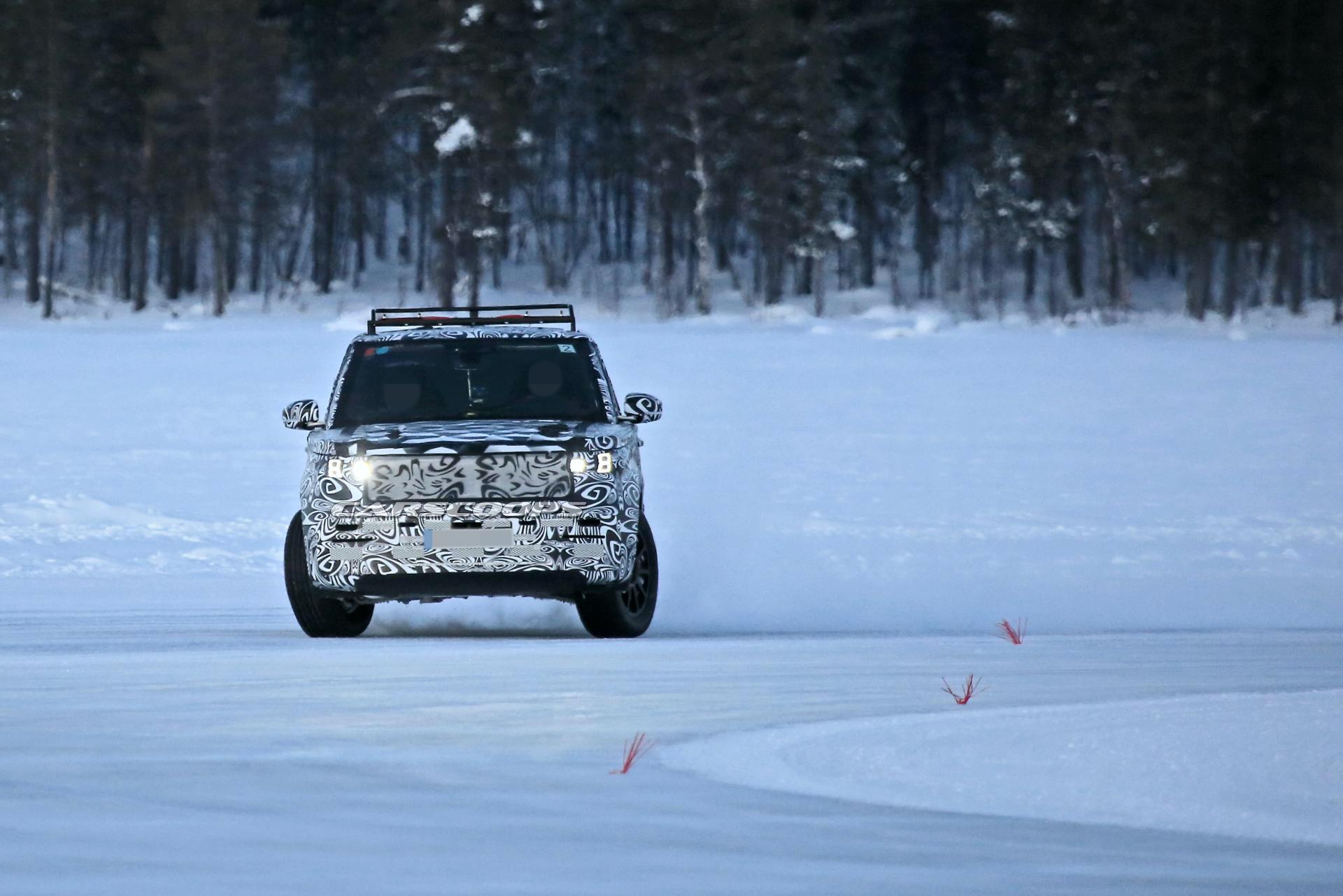 2022 Range Rover Makes Spy Debut In LWB Guise, Will Offer EV Variant