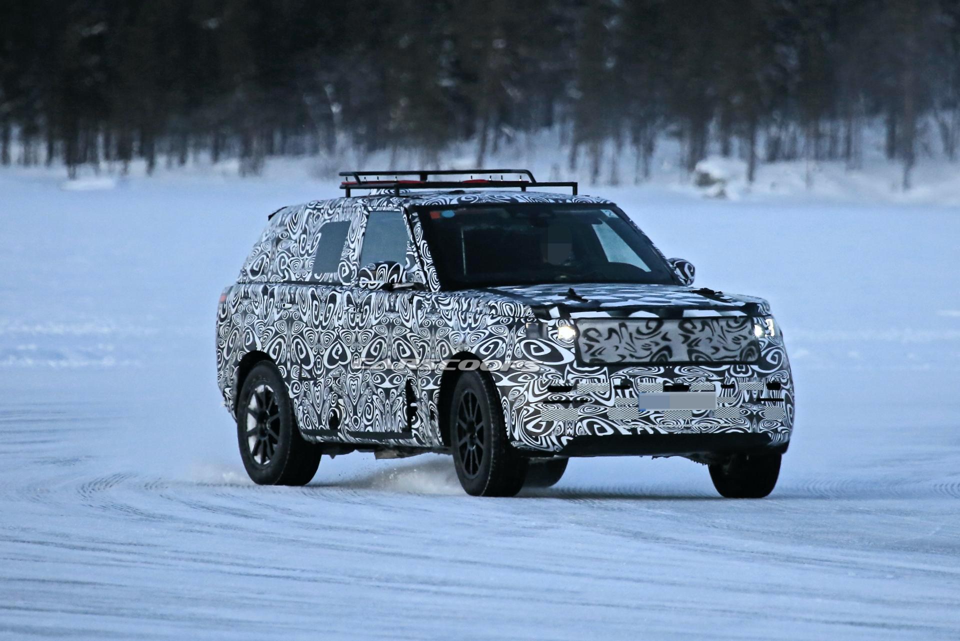 2022 Range Rover Makes Spy Debut In LWB Guise, Will Offer EV Variant