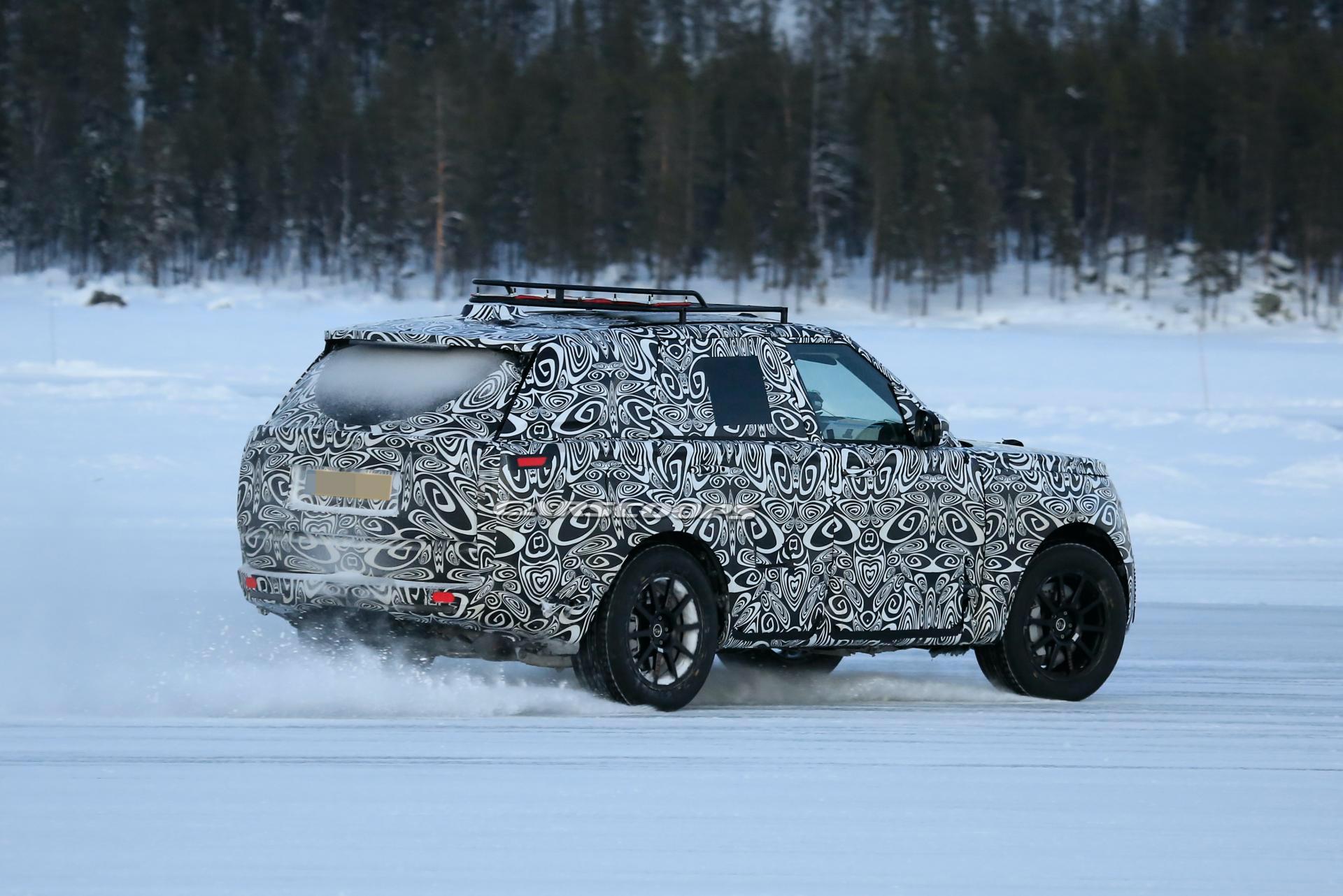2022 Range Rover Makes Spy Debut In LWB Guise, Will Offer EV Variant