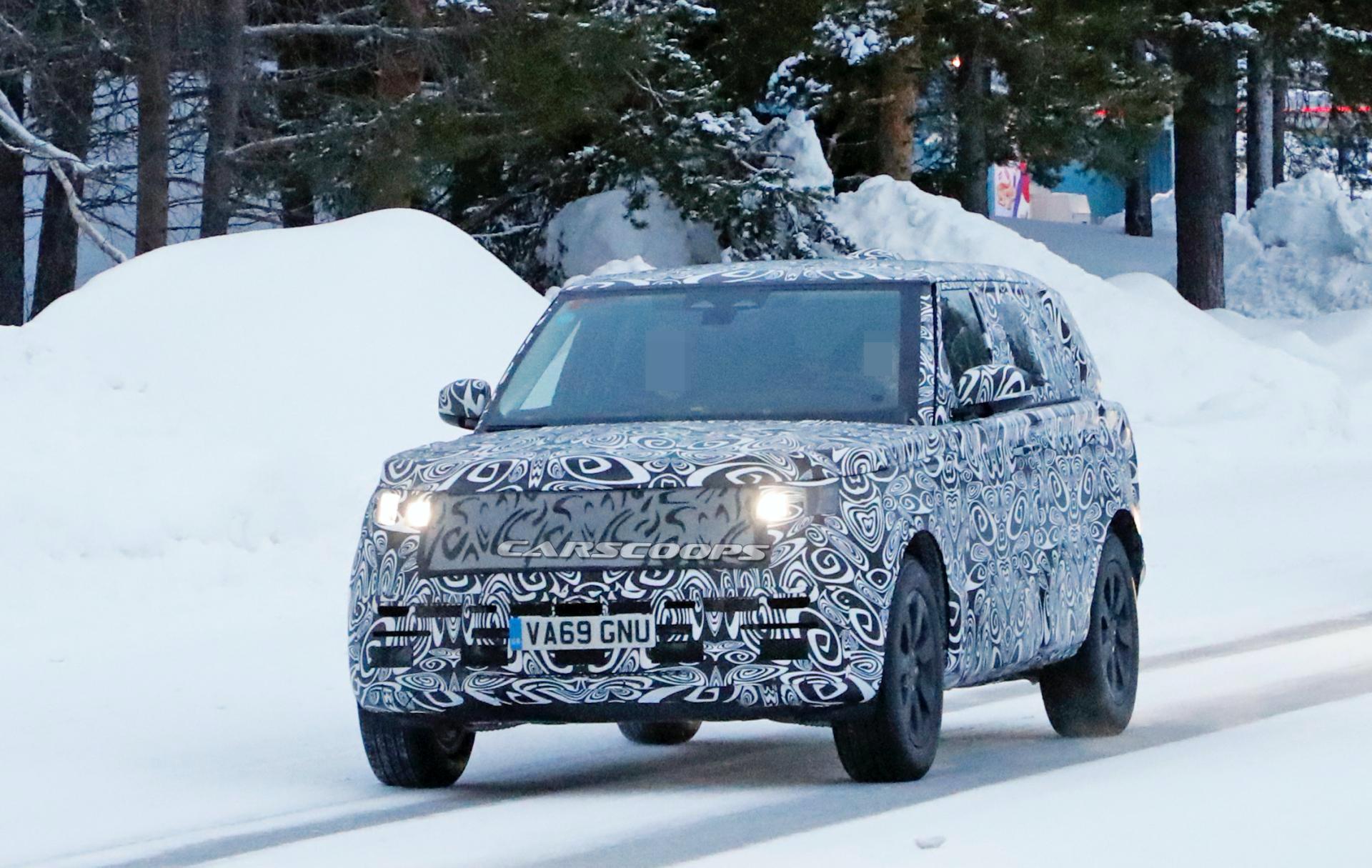 2022 Range Rover Makes Spy Debut In LWB Guise, Will Offer EV Variant