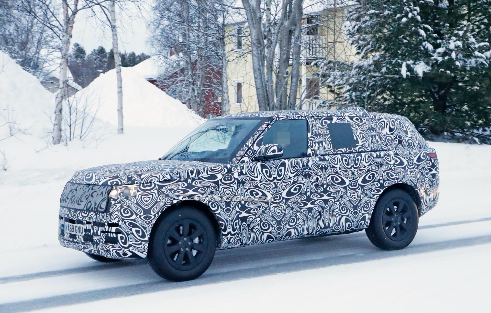 2022 Range Rover Makes Spy Debut In LWB Guise, Will Offer EV Variant