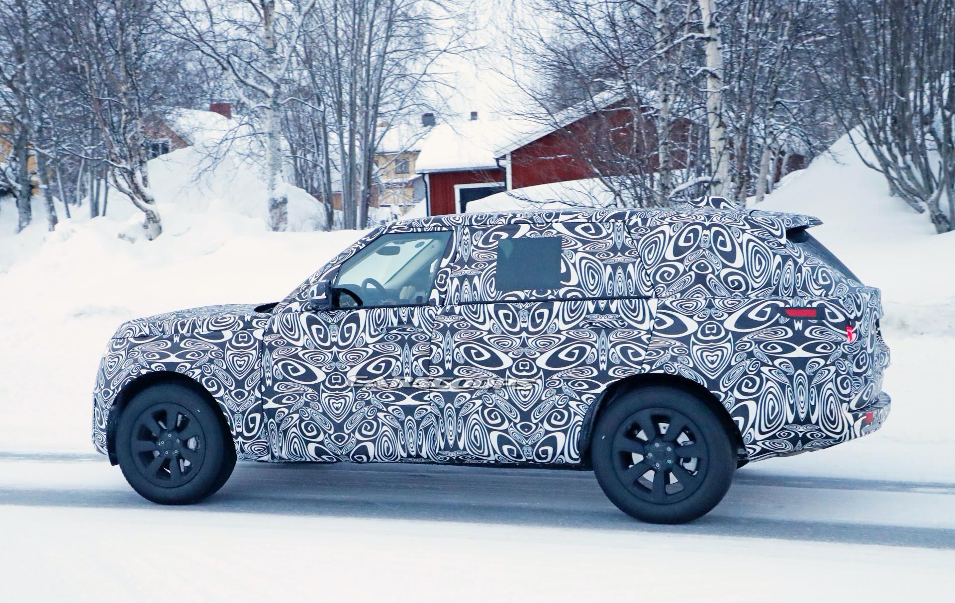 2022 Range Rover Makes Spy Debut In LWB Guise, Will Offer EV Variant