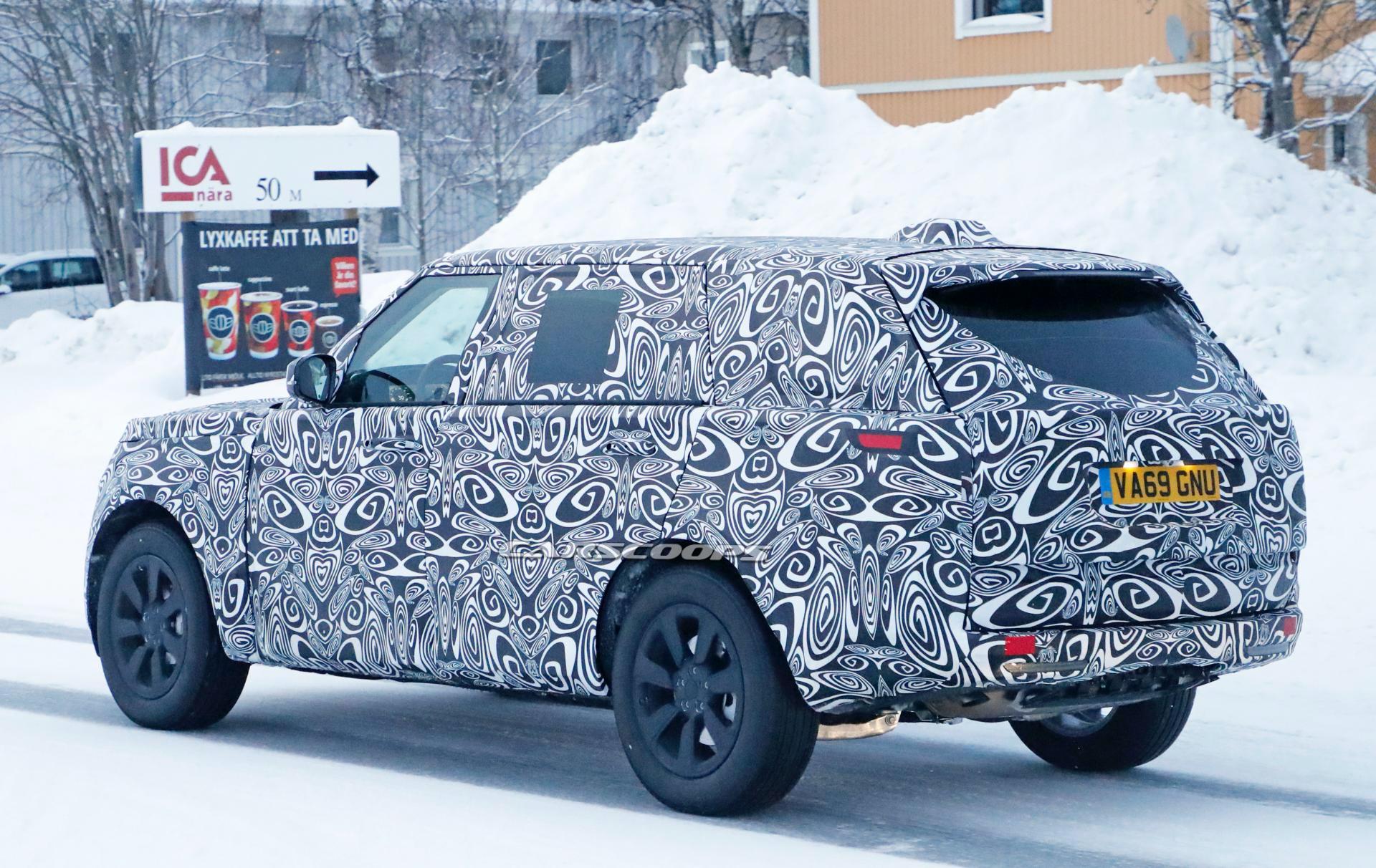 2022 Range Rover Makes Spy Debut In LWB Guise, Will Offer EV Variant