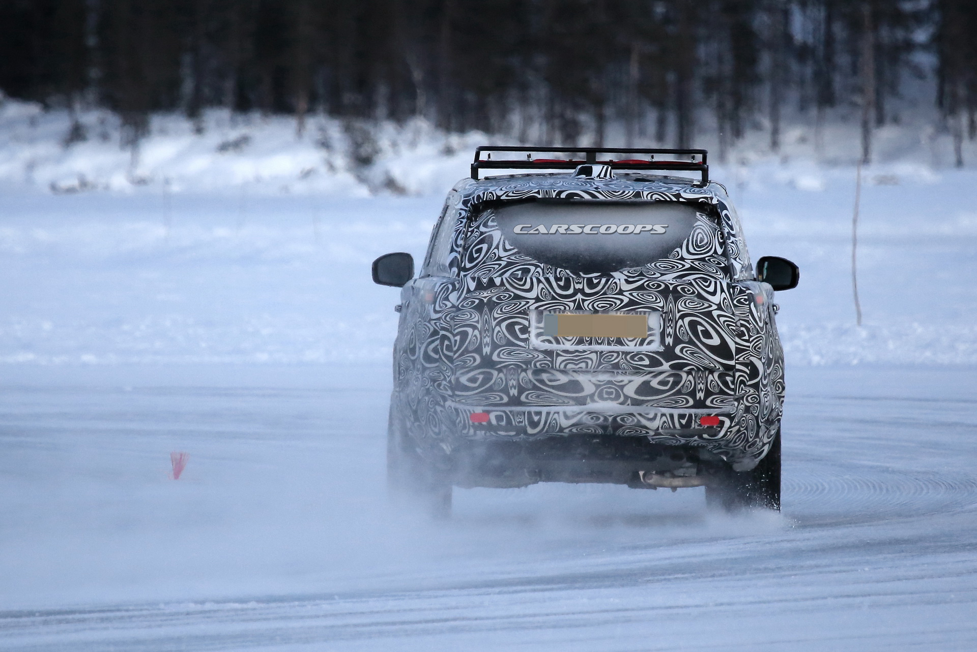 2022 Range Rover Sport Spotted Having Fun On A Frozen Lake
