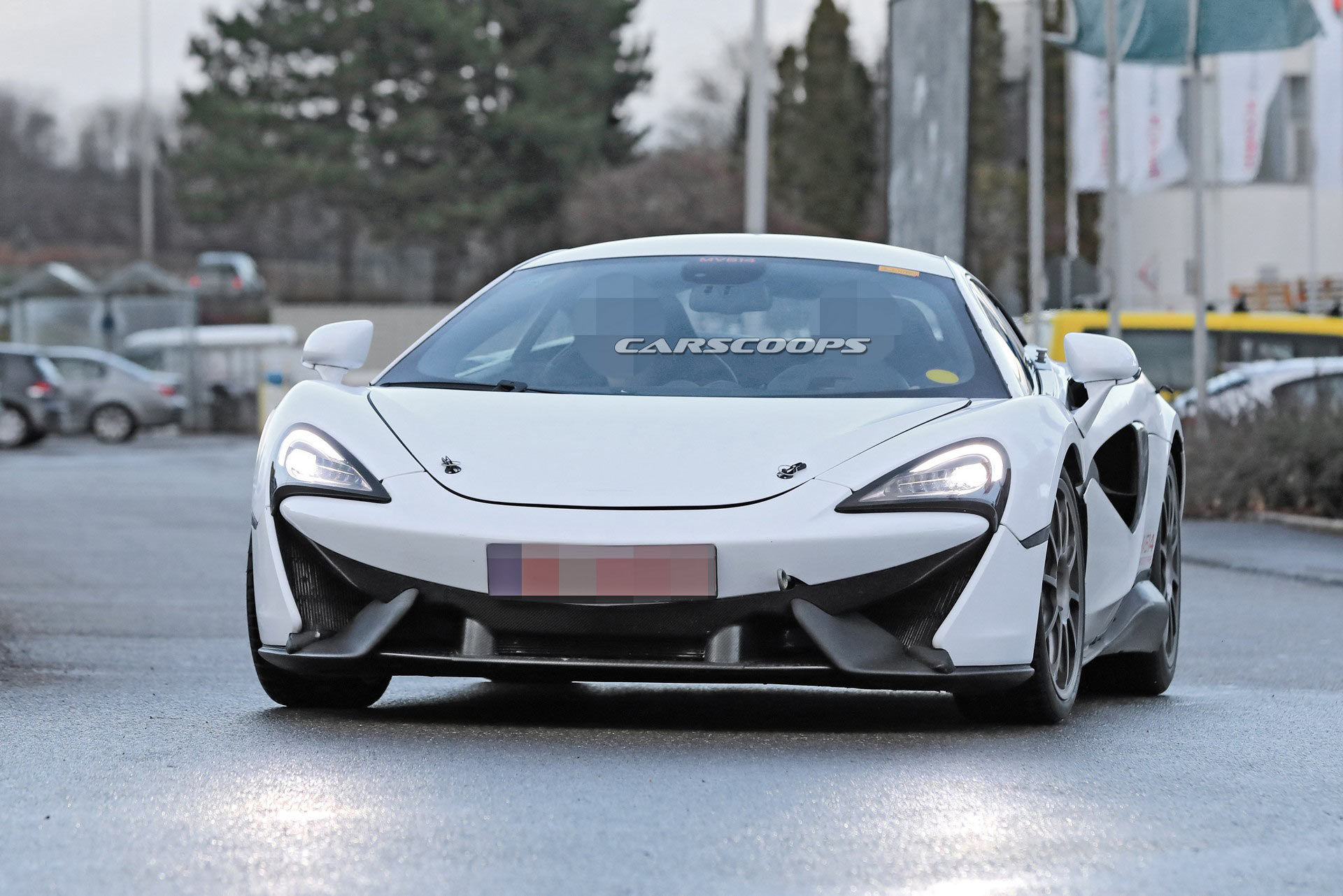 McLaren Sports Series Mule Spied As Digital Dash Could Have Revealed The Production Model