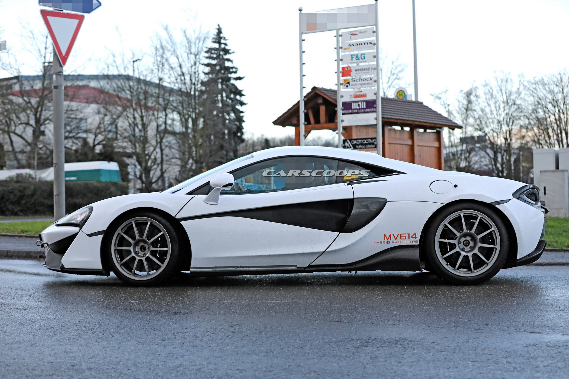 McLaren Sports Series Mule Spied As Digital Dash Could Have Revealed The Production Model
