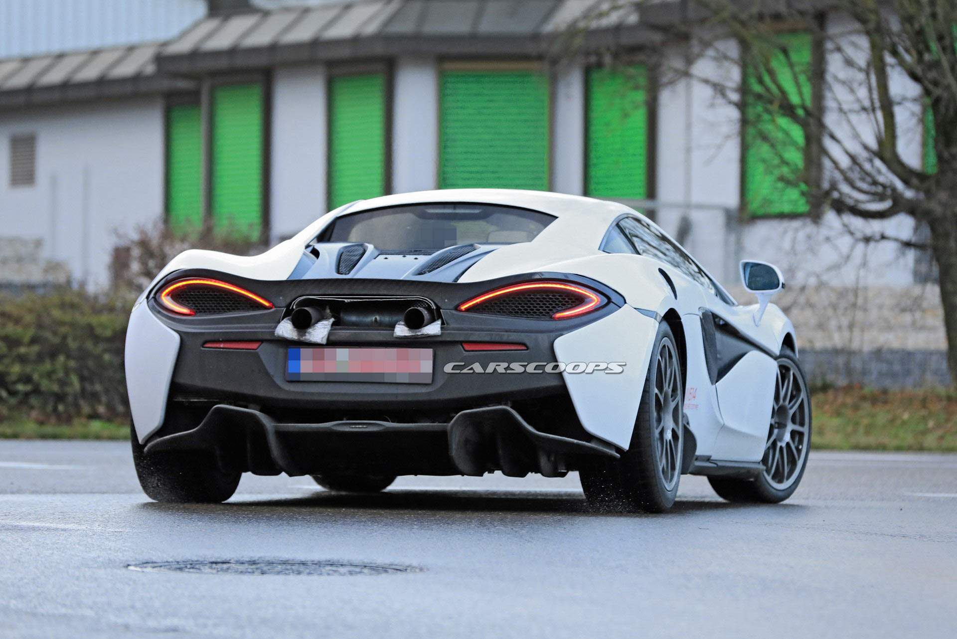 McLaren Sports Series Mule Spied As Digital Dash Could Have Revealed The Production Model