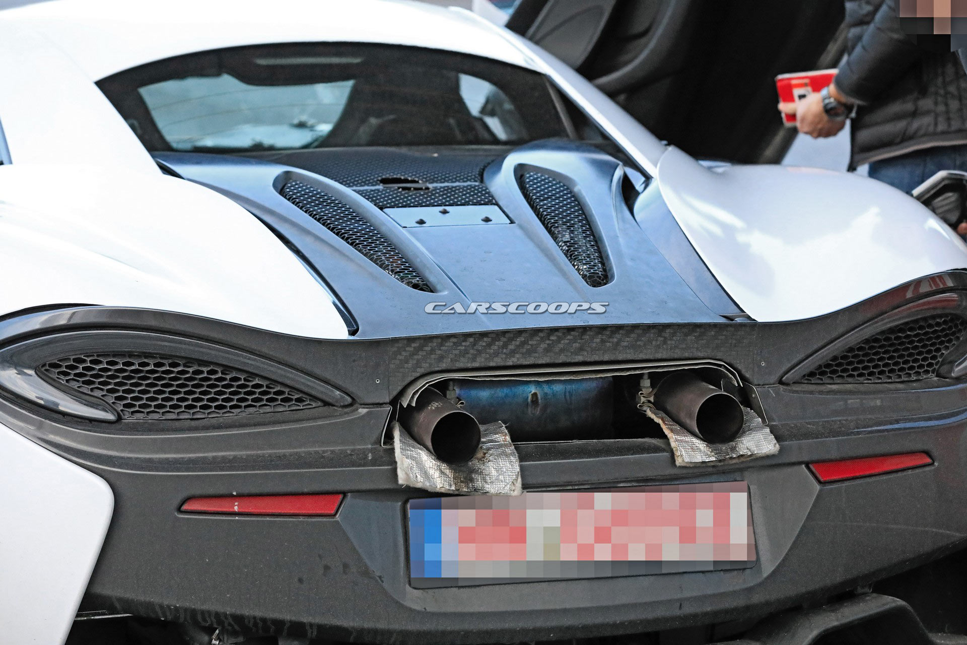 McLaren Sports Series Mule Spied As Digital Dash Could Have Revealed The Production Model