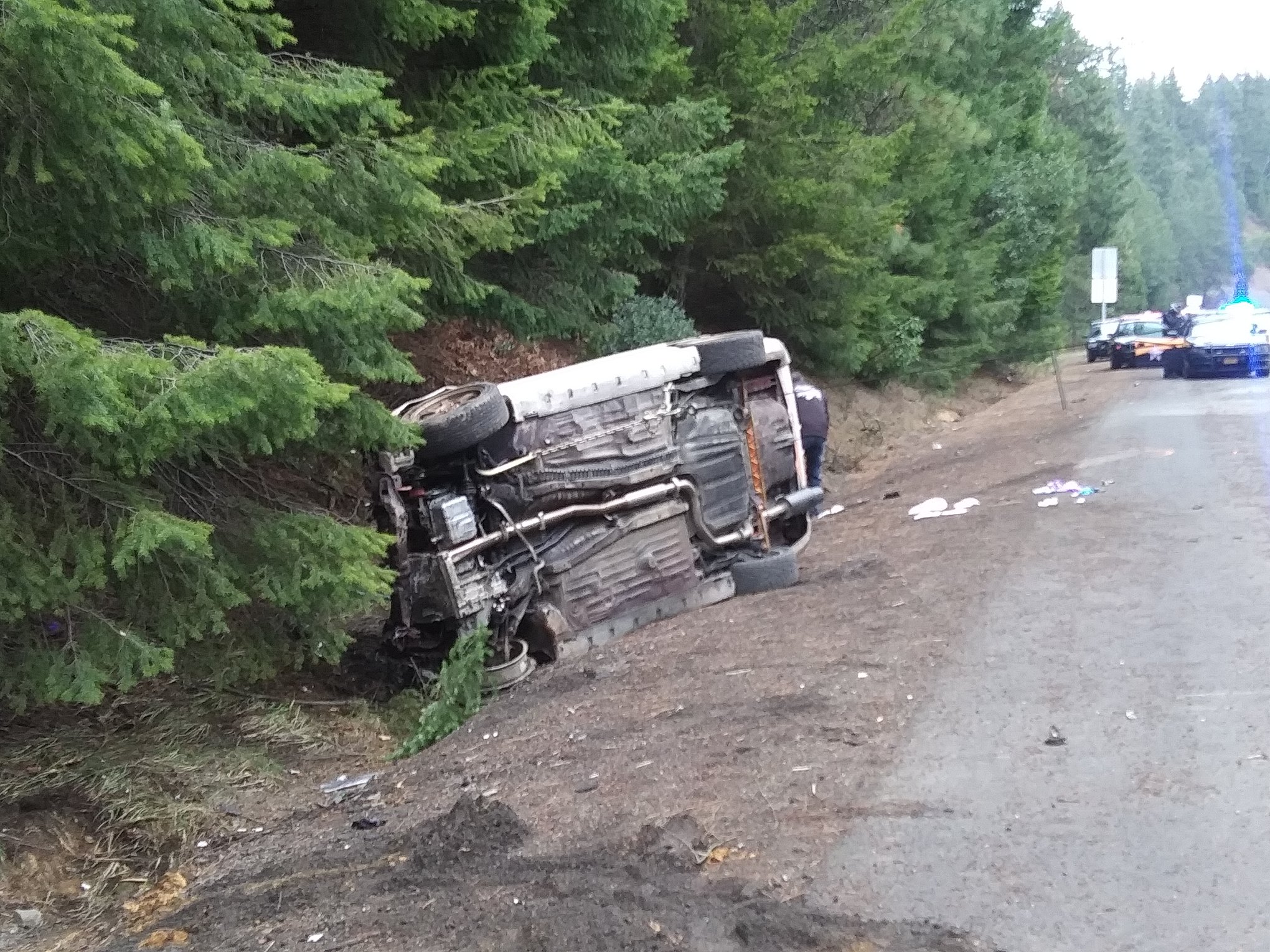 Thieves Steal Acura Integra Leading Cops On High-Speed Chase That Ends With A Roll