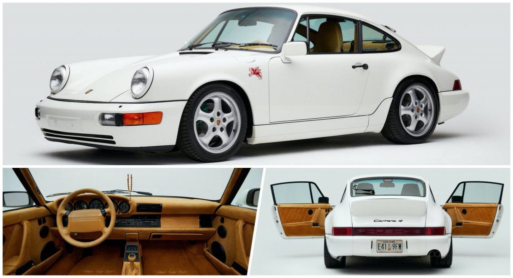 METCHA  We just can't cope w this restored Porsche ALD 964 personalized by Aimé  Leon Dore