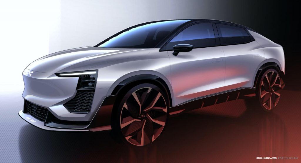  Aiways U6ion Electric Crossover Coupe Study Was Designed Under Ken Okuyama’s Supervision