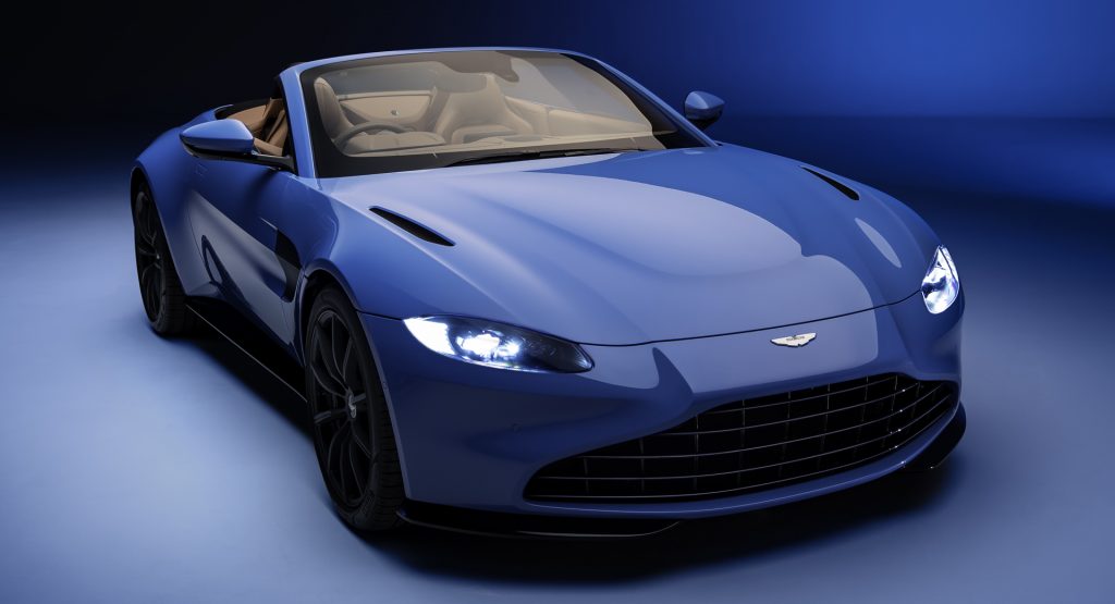 2021 Aston Martin Vantage Roadster Arrives With Folding Soft-Top