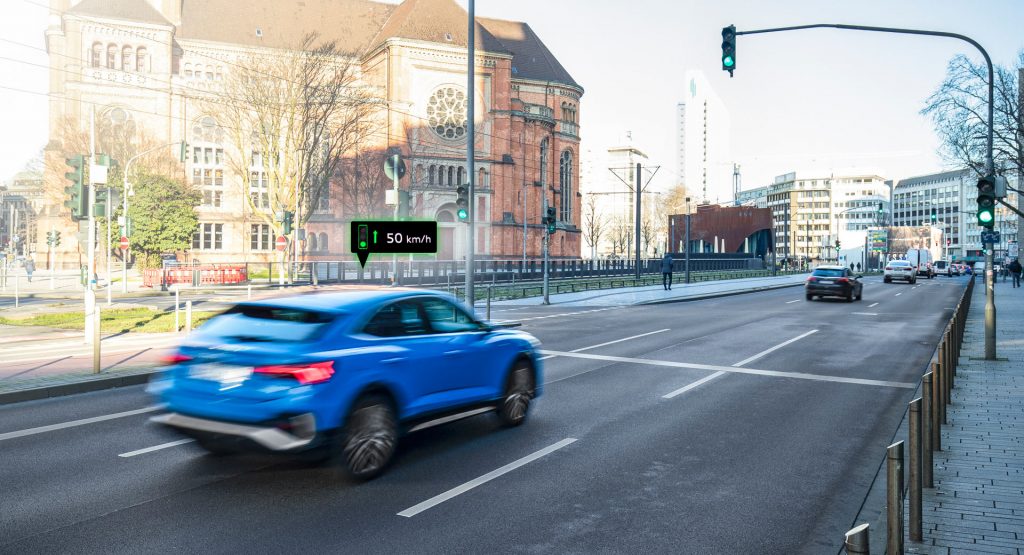  Audi Models Start Interacting With Traffic Lights In Düsseldorf