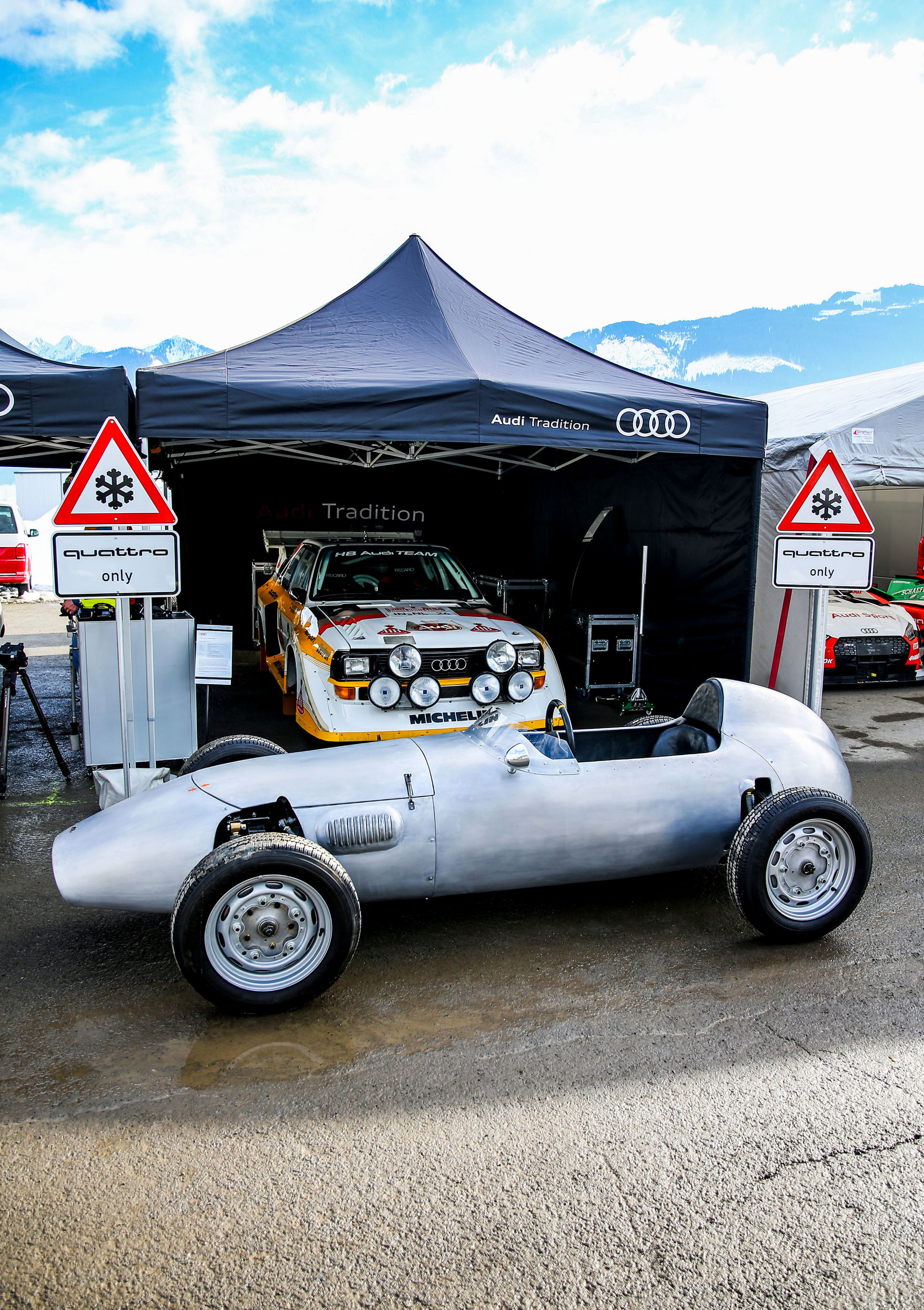 Audi Brings Its Finest Racers To Zell am See GP Ice Race In Austria