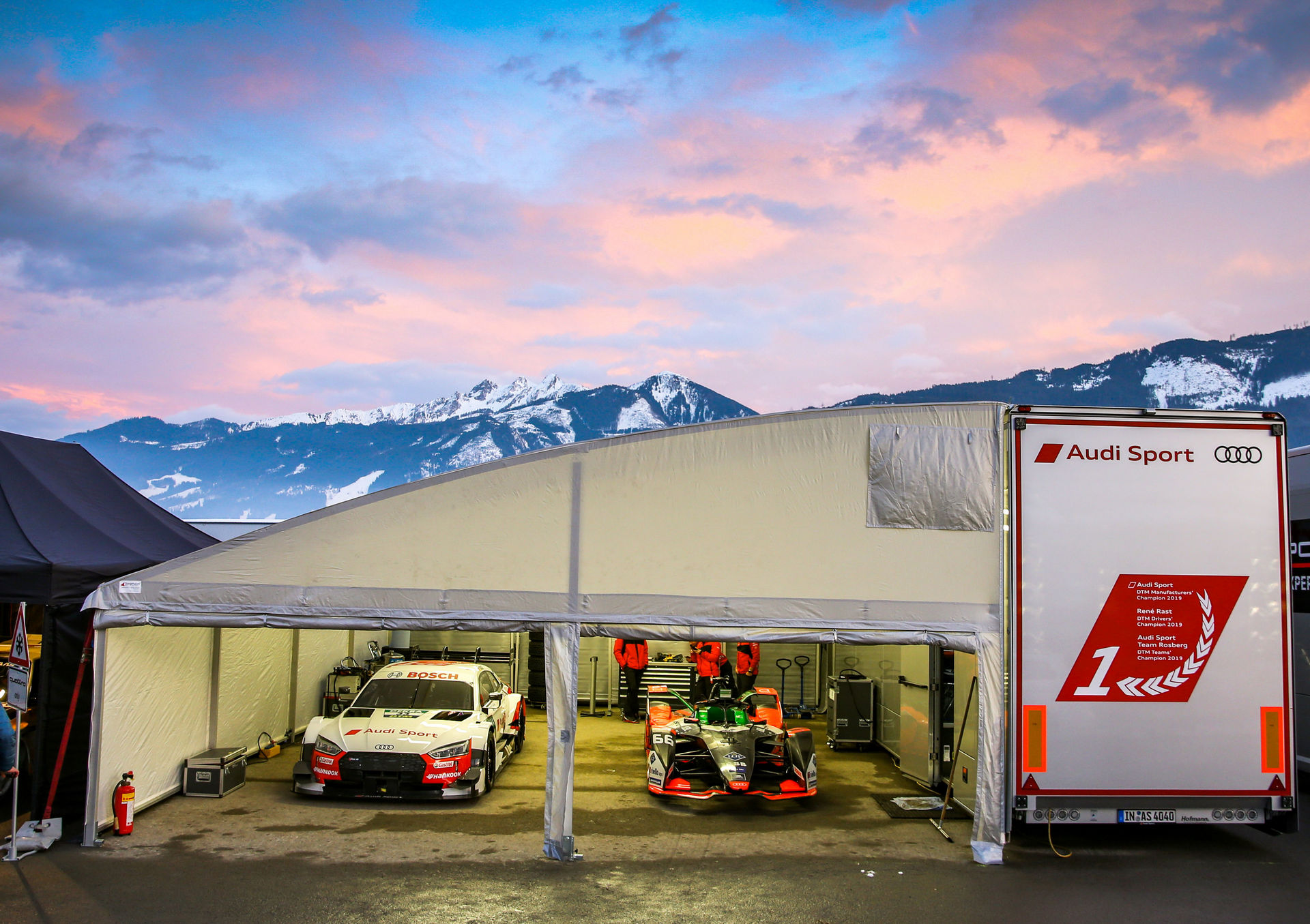 Audi Brings Its Finest Racers To Zell am See GP Ice Race In Austria