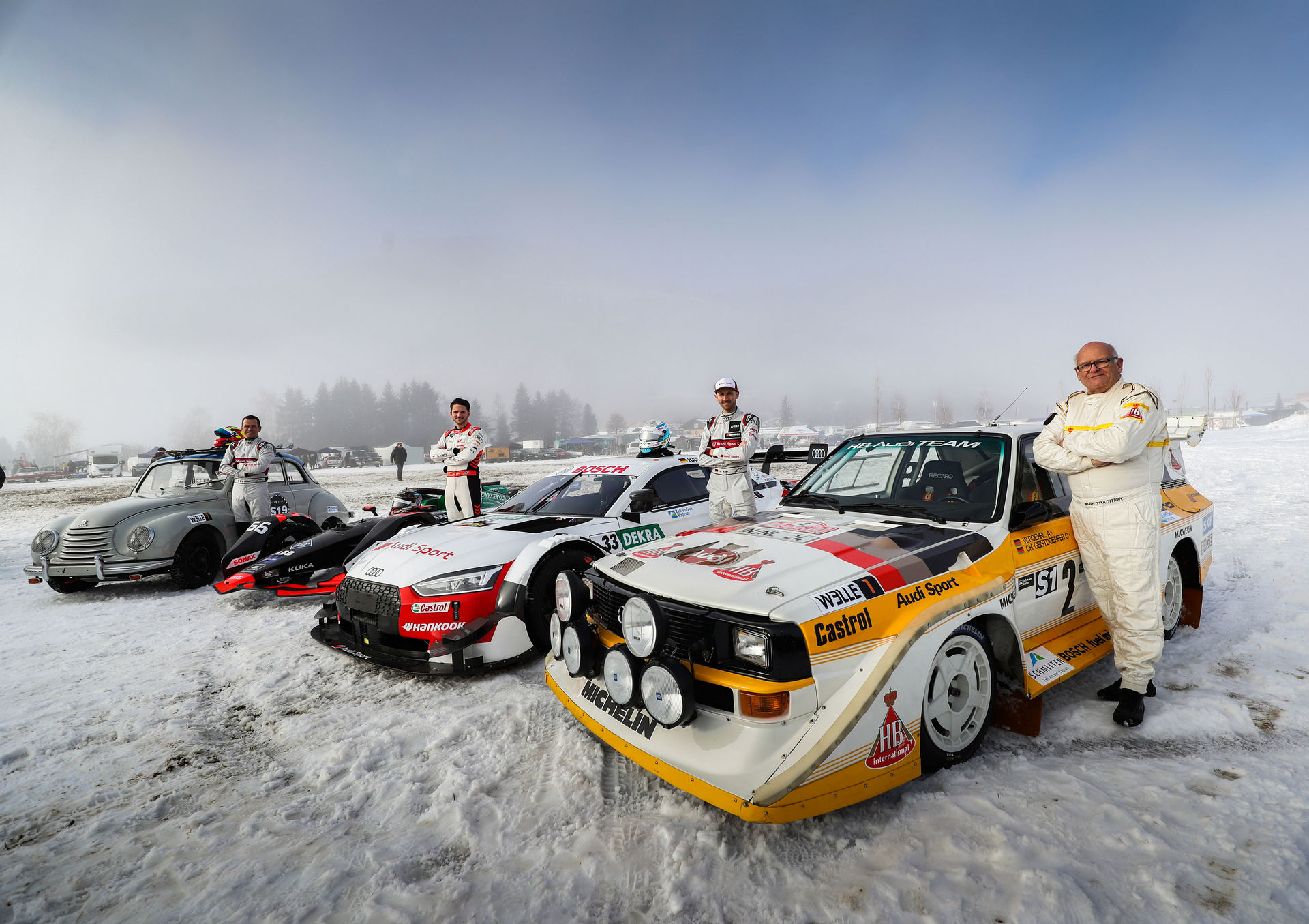 Audi Brings Its Finest Racers To Zell am See GP Ice Race In Austria
