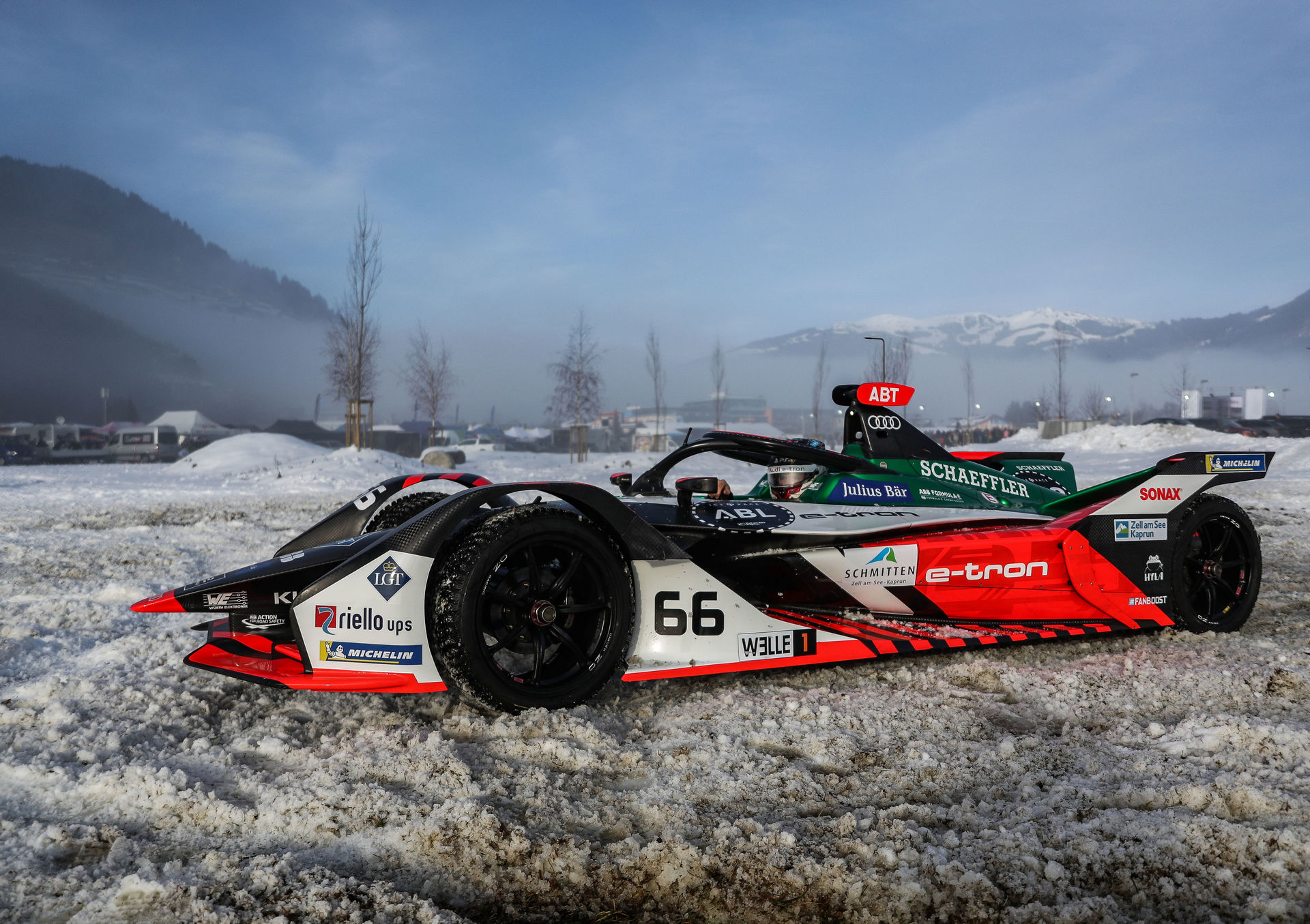 Audi Brings Its Finest Racers To Zell am See GP Ice Race In Austria