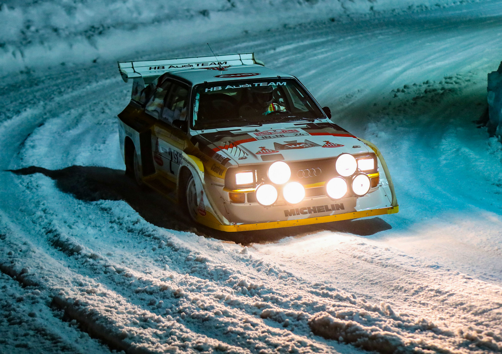 Audi Brings Its Finest Racers To Zell am See GP Ice Race In Austria